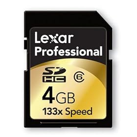 Lexar SDHC�J�[�h Professional (133�{��) 4GB SDHC4GB-133-850