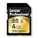 Lexar SDHC�J�[�h Professional (133�{��) 4GB SDHC4GB-133-850