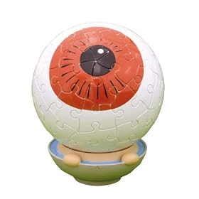 3D���̃p�Y�� �Q�Q�Q�̋S���Y 60�s�[�X �ڋʂ��₶ (���a��7.6cm)