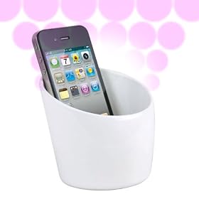 i-Mug Stand & Speaker White�@�iIMUG-W)