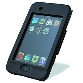 PDAIR �A���~�P�[�X for iPod touch �u���b�N PAACIPDT/BL