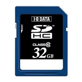 I-O DATA �X�s�[�h�N���X10�Ή�SDHC�������[�J�[�h 32GB SDH-T32G