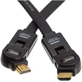 Amazon�x�[�V�b�N �t���b�g high speed Ethernet�Ή� HDMI�P�[�u��  3.0m