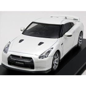 �����I���W�i�� 1/43 �j�b�T��GT-R (R35) �z���C�g�p�[�� #QX1