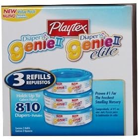 Playtex �v���C�e�b�N�X Diaper Genie II Refill (Pack of 3)