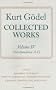 Collected Works: Correspondence A-G (Godel, Kurt//Collected Works)