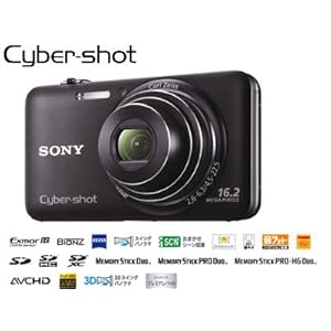 【クリックでお店のこの商品のページへ】SONY デジタルカメラ Cybershot WX7 1620万画素CMOS 光学x5