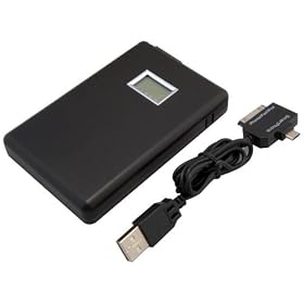 RM iPad/iPhone/�X�}�[�g�t�H���Ή� ��e��5000mAh �o�b�e���[����2�|�[�gUSB�[�d�� RM-LB2338BK