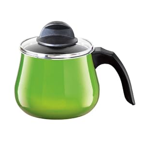 【クリックで詳細表示】silit silargan 【日本正規品】 ガラス蓋付 ミルクポット レモングリーン