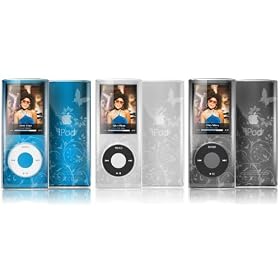 �y���K�i�z iSkin �\�t�g�P�[�X Vibes for iPod nano 4G Enchanted VBSN4G-FP