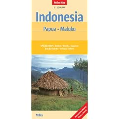 Indonesia: Papua, Maluku Nelles Map