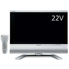 SHARP AQUOS 22V�^ BS�A�i���O�`���[�i�[�������C�h�t���e���r LC-22AA5