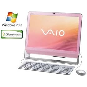 ソニー(VAIO) VAIO typeJ JS50B Office2007 ピンク VGC-JS50B/P