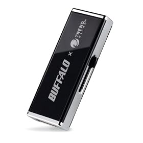 BUFFALO �E�B���X�`�F�b�N�@�\���� USB�������[ �u���b�N 4GB RUF2-JV4GS-BK