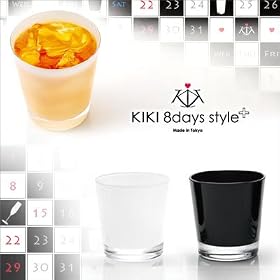 KIKI GLASSWARE�@KIKI 8days style + �X�g���[�g�@�C���i�[�u���b�NKP-150ST