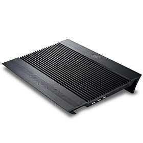 DEEPCOOL 17�C���`�m�[�g�p�N�[���[ N8 BLACK