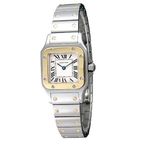 [�J���e�B�G]CARTIER �r���v �T���g�X�K���x �z���C�g K18YG��SS W20012C4 ���f�B�[�X �y���s�A���i�z