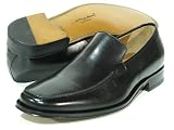 New Mezlan Mens Black Canon Dress Shoes Loafers