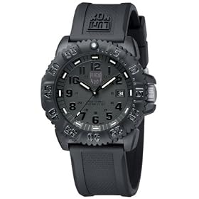 [���~�m�b�N�X]LUMINOX �r���v �l�C�r�[�V�[���Y �J���[�}�[�N ���{���� �u���b�N�A�E�g 3051BlackOut �����Y [���K�A���i]