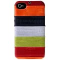 Zenus iPhone4/4S �P�[�X Prestige Eel Leather Bar Series �}���`���b�h ���Ȃ��v Z443i4S