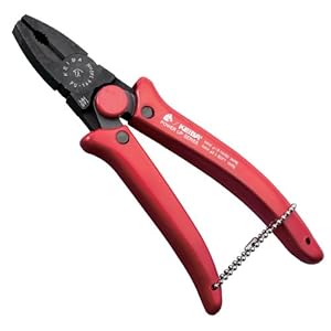 【クリックで詳細表示】ケイバ(KEIBA) パワーアップペンチ レッド PU-166