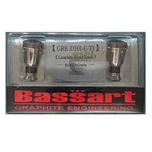 【クリックで詳細表示】ジークラフト パーツ：バサート グラファイトリジッドノブ GRK-D101-C TI(チタン) GRK-D101-C-TI(224)