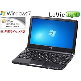 ���{�d�C LaVie Light BL350/EW6B �v���o�[�u���b�N PC-BL350EW6B