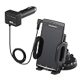 iBUFFALO �yiPhone,iPod,Walkman,�X�}�[�g�t�H��,�g�сz�Ή�FM�g�����X�~�b�^�[�X�e���I�~�j�v���O�ڑ��z���_�[�t�u���b�N BSFM18BK