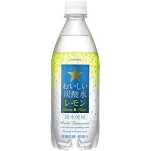 【クリックで詳細表示】サッポロ おいしい炭酸水レモン 500ml＆times；24本