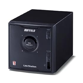 BUFFALO 71.9MB/s RAID�Ή� �����l�b�g���[�N�Ή�HDD NAS 4.0TB LS-QV4.0TL/R5