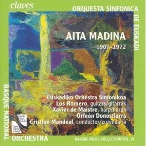 【クリックで詳細表示】フランシスコ・ドゥ・マディナ：4つのギターとオーケストラのための協奏曲 (Aita Madina ： Choral / Orchestral Works) (2CD) [Import]