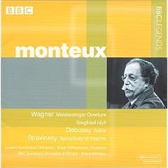 Monteux Conducts Wagner, Debussy Stravinsky, Falla
