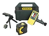  Stanley FatMax 77-222 CL2XTD Pulsing Beam Interior/Ext. Cross Line Laser Level Kit with Pulse Beam Detector