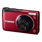 Canon �f�W�^���J���� PowerShot A2200 ���b�h PSA2200(RE)�L���m���ɂ��