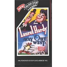 Laurel & Hardy: Way Out West [VHS] [Import]