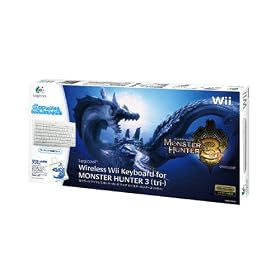 ���W�N�[�� ���C�����XWii�L�[�{�[�h for �����X�^�[�n���^�[3 (�g���C) (�����X�^�[�n���^�[ �I���W�i���f�U�C���u�G�R�o�b�O�v����)
