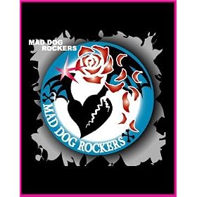 MAD DOG ROCKERS�p���N�����b�N�n�ʃo�b�W�F�n�[�g�E�E�C���O ��(�u���[)