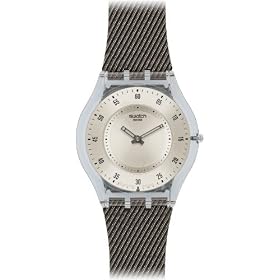 [�X�E�H�b�`]SWATCH �r���v SKIN CLASSIC(�X�L�� �N���V�b�N) GREY DIAGONAL SFM117 ���f�B�[�X �y���K�A���i�z