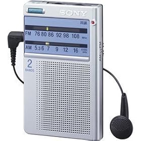 SONY FM/AM�|�P�b�^�u�����W�I ICF-T46