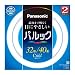 Panasonic �p���b�N�u���� �ی`�E�X�^�[�^�` 32W+40W(2�{�Z�b�g) �N�[���F FCL3240ECWX2KF