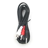  RiteAV - 3.5mm to Stereo RCA Male Cable - 6 ft.