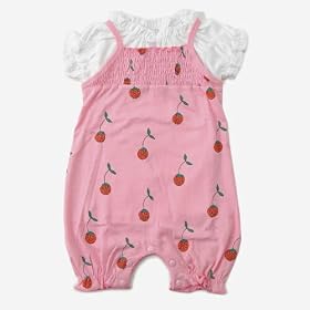 (�}�h���A�[���p�s����) Mademoiselle papillon Cranberry Cover All with T-shits Set