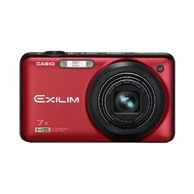 CASIO �f�W�^���J���� EXILIM EX-FC200S ���b�h EX-FC200SRD