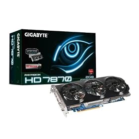 GIGABYTE �O���t�B�b�N�{�[�h AMD RADEON HD7870 OC PCI-E 2GB GV-R787OC-2GD