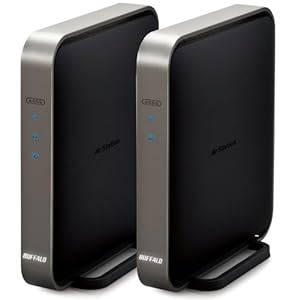 【クリックで詳細表示】BUFFALO AOSS2 11ac技術/n/a/g/b 無線LAN親機子機付 WZR-D1100H/E