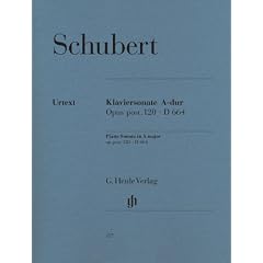 �V���[�x���g: �s�A�m�E�\�i�^ �C���� Op.120 D 664/�w�����Ќ��T��