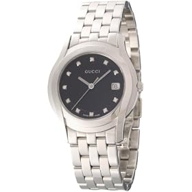 [�O�b�`]GUCCI �r���v 5505M YA055303 �u���b�N 11P�_�C�� �����Y [���s�A���i]