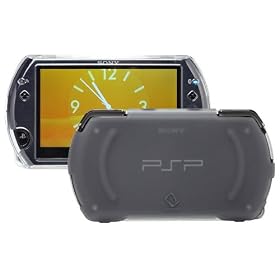 CAPDASE �N���X�^���P�[�X for PSP go Clear/Tinted.Black CCSYPSPGO-0R01