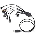 7in1�X�[�p�[�}���`USB�P�[�u�� �u���b�N RCG-U7SPBK