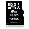 ���� TOSHIBA microSDHC 8GB�imicroSD 8GB�j�����i ���ɍl�������ȈՕ�i �i���s�A���o���N�i�j